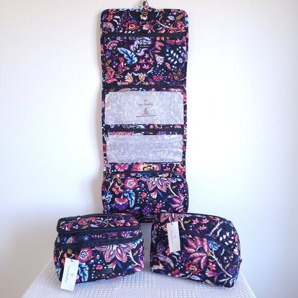 New Women's Vera Bradley 3pc matching bundle set in "Foxwood" print - Picture 1 of 12